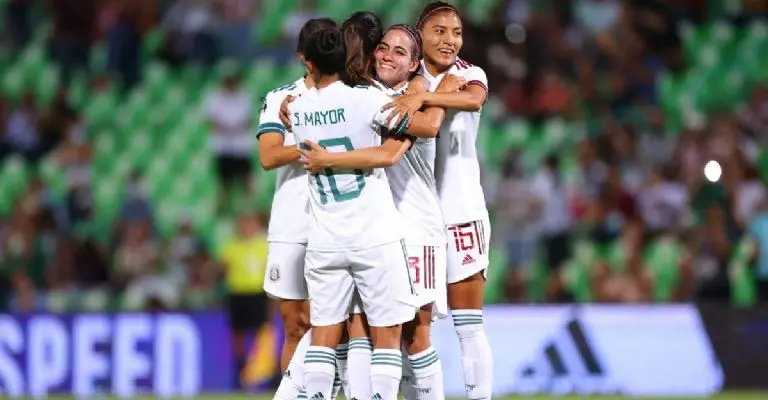 El Tri mostró gran forma ante Perú. Twitter - Selección Mexicana Femenil