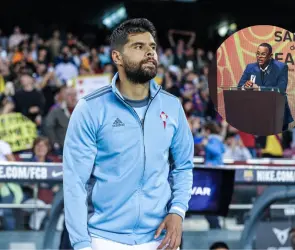 Antonio Carlos Santos ´confunde´ a Araujo con Orbelín: "no jugaba tanto en el Celta"