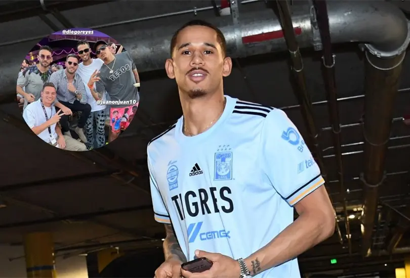 Juan Toscano convivi&oacute; con Andr&eacute;-Pierre Gignac y otros jugadores de Tigres en el Machaca Fest