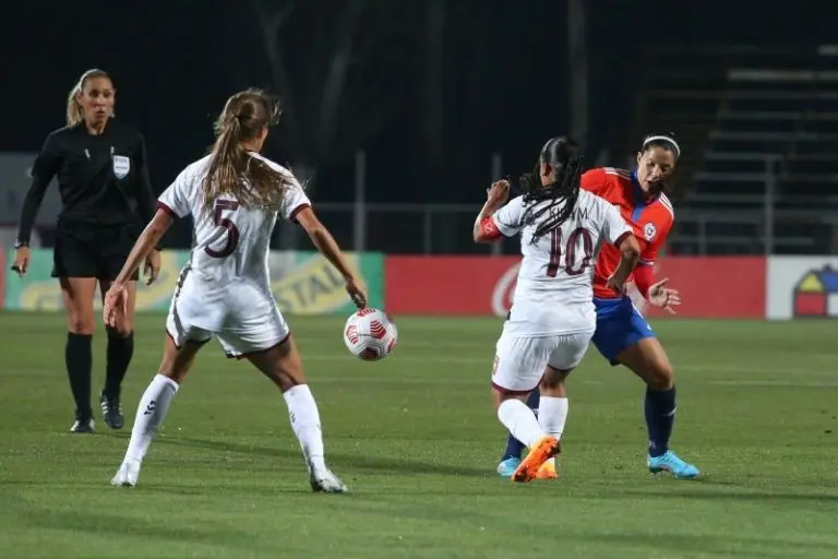 Chile femenil y Venezuela femenil se enfrentaron en un partido amistoso - Twitter @LaRoja