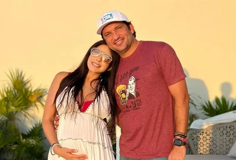 Francisco Kik&iacute;n Fonseca y Analilia Renter&iacute;a dieron la bienvenida al nuevo integrante de la familia. 