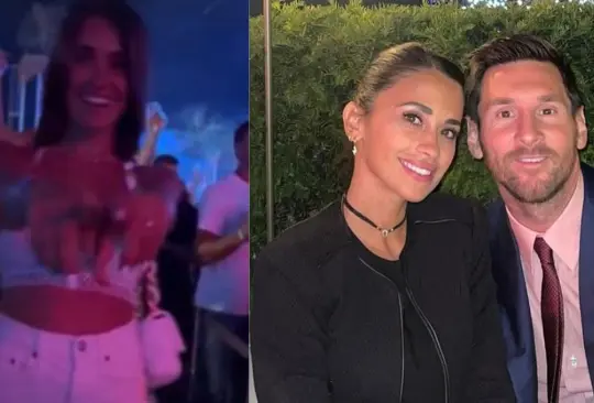 Lionel Messi y Antonela Rocuzzo están disfrutando de las vacaciones que está pasando el 30 del PSG.