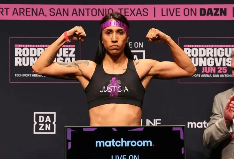 Alma Ibarra decidió colgar los guantes de box. Alma Ibarra decidió colgar los guantes de box.