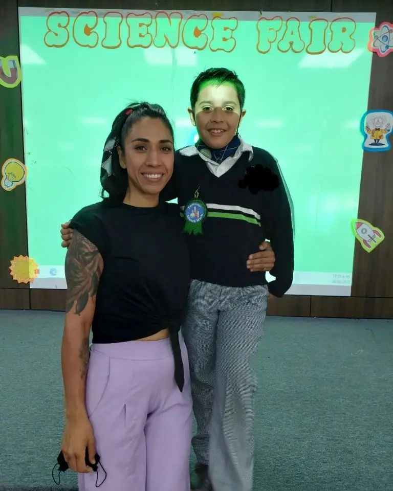 Alma Ibarra y su hijo - @alma.ibarraa