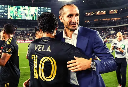 Giorgio Chiellini está emocionado por llegar al LAFC y jugar junto a Carlos Vela.