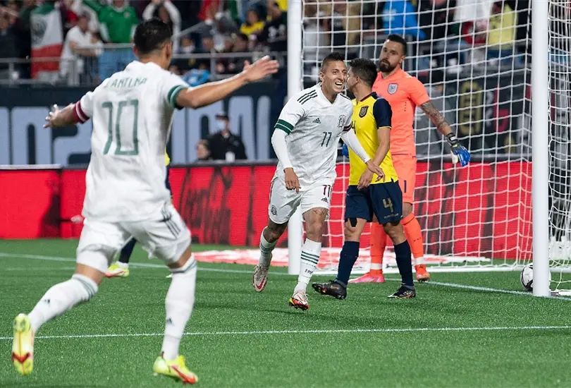 M&eacute;xico se enfrenta a Ecuador en un partido amistoso previo a Qatar 2022