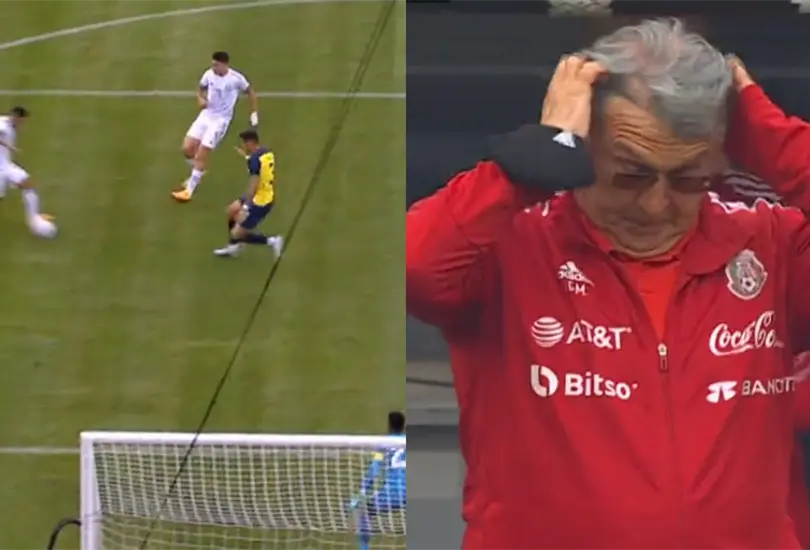 El Tata Martino no ocult&oacute; su descontento tras la enorme falla del Tecatito Corona ante Ecuador.