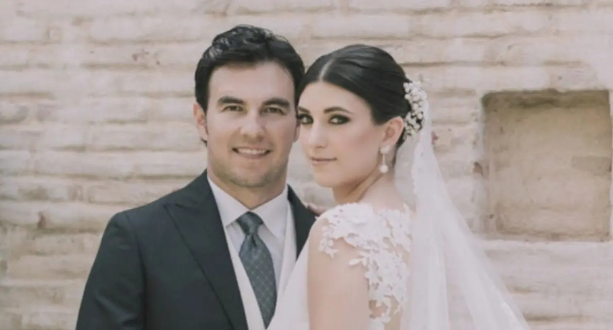 Se cas&oacute; con Sergio &acute;Checo&acute; P&eacute;rez el 1 de junio de 2018
