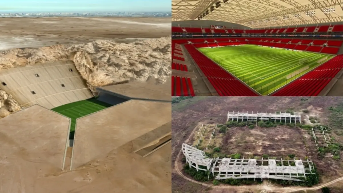 Varios estadios sorprendieron con sus planeaciones, pero no pudieron llevarse a cabo.