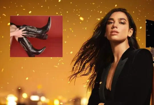 Dua Lipa constantemente presume sus botas mexicanas de la firma Montserrat Messeguer.