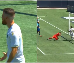 ¿Lo hizo a propósito? El INSÓLITO error que se vio en el futbol de Canadá