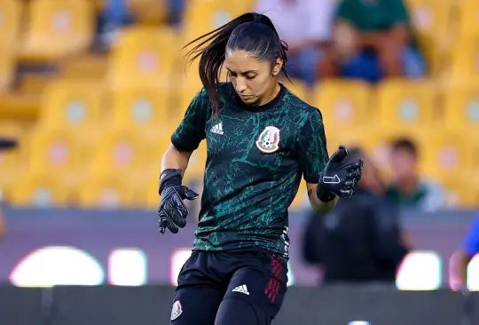 Itzel González fue elogiada en el juego entre México y Estados Unidos.