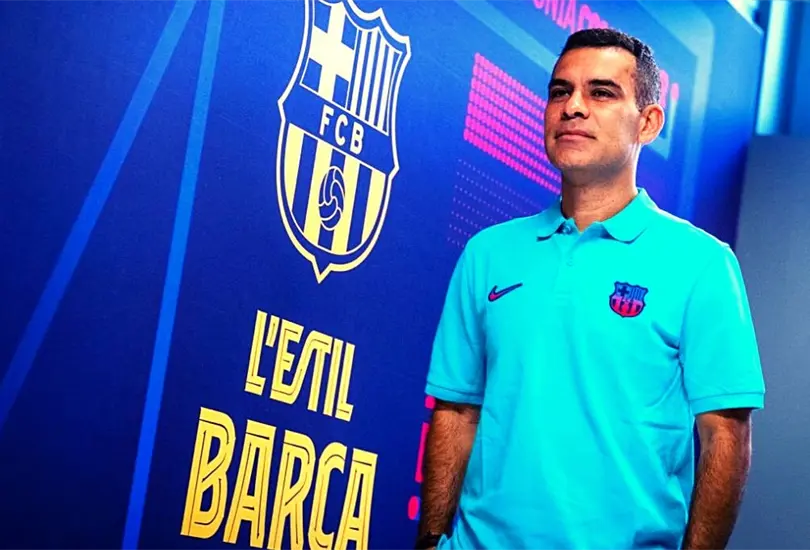 Rafael Márquez estará al frente del equipo B del Barcelona hasta el 2024. Rafael Márquez estará al frente del equipo B del Barcelona hasta el 2024.