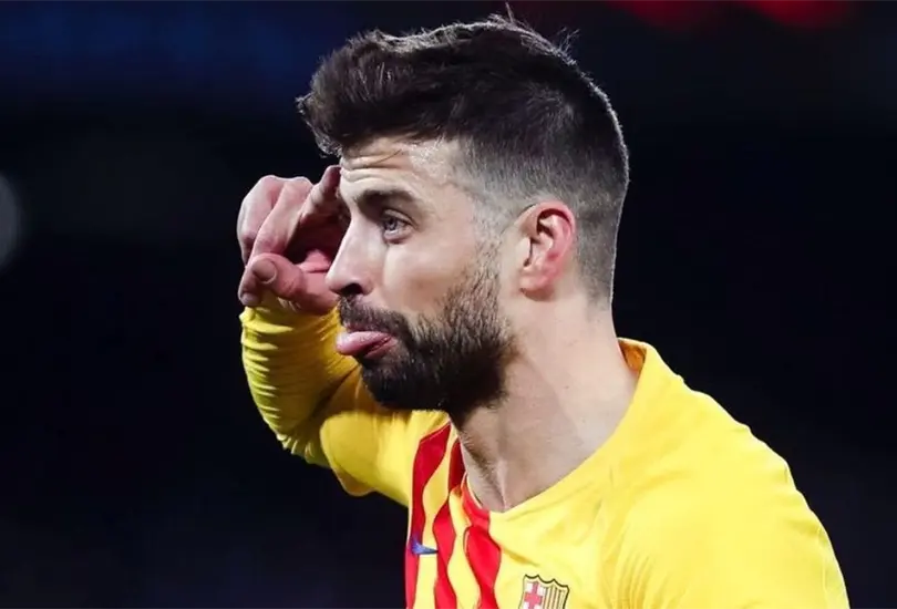 Gerard Piqu&eacute; fue sorprendido al momento de llegar a las instalaciones del Barcelona.