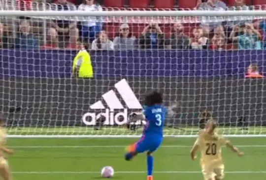 La falla de Wendie Renard en la Euro Femenil con Francia.