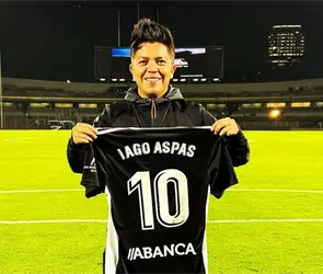 "El jersey se queda conmigo", Isra se defiende de la pol&eacute;mica por camiseta de Iago Aspas