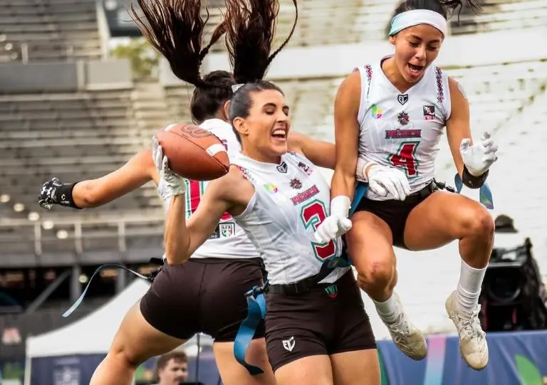 Mónica Rangel celebra una anotación en los World Games - @monicarangel_4