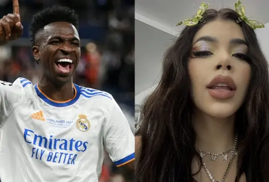 Vinicius Júnior felicitó a Kenia Os por su cumpleaños.