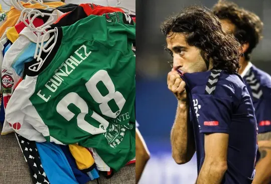 Matías Britos lamentó que se hayan robado las playeras que coleccionó en su etapa de futbolista. Matías Britos lamentó que se hayan robado las playeras que coleccionó en su etapa de futbolista.