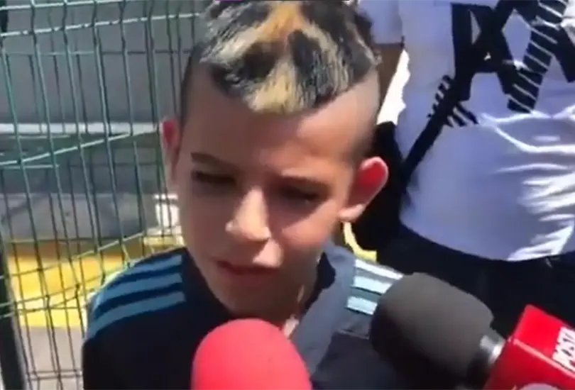 Sebasti&aacute;n Ovalle se volvi&oacute; viral gracias a su gran fanatismo por Nahuel Guzm&aacute;n.