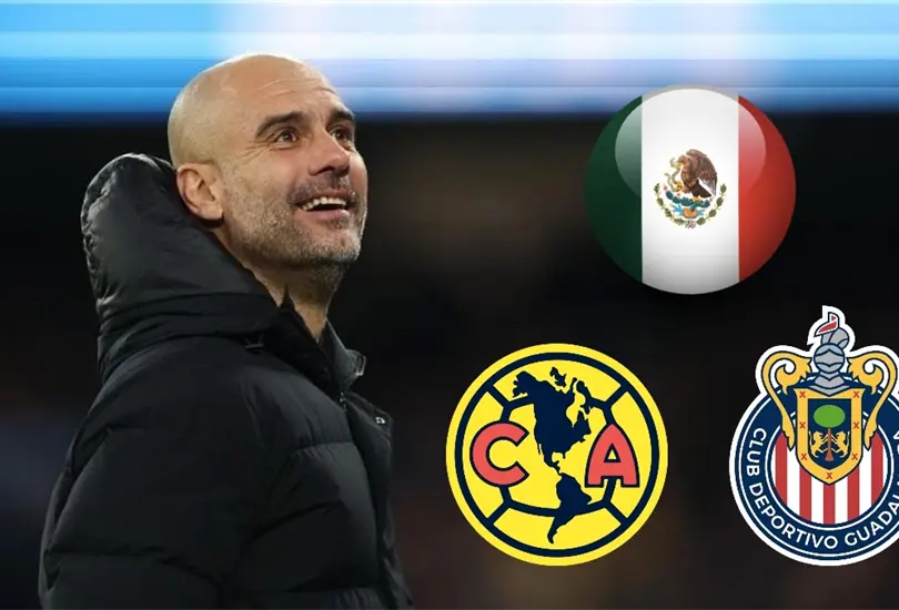 Pep Guardiola tuvo una confusi&oacute;n notoria entre Am&eacute;rica y Chivas.