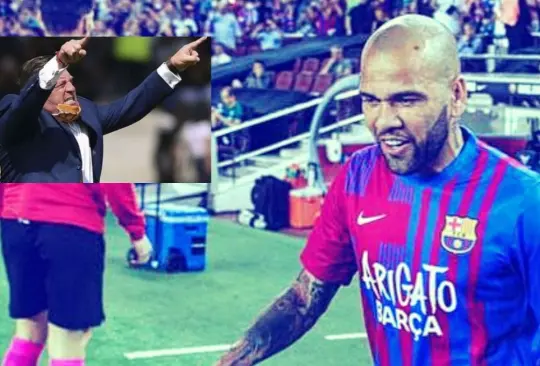 Dani Alves utilizó sus redes sociales para contestarle al Piojo Herrera, entrenador de Tigres.