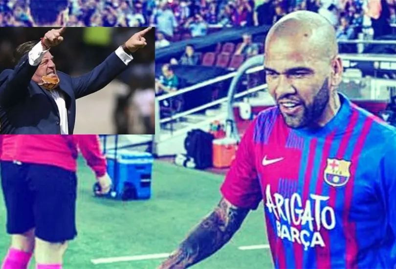 Dani Alves utiliz&oacute; sus redes sociales para contestarle al Piojo Herrera, entrenador de Tigres.