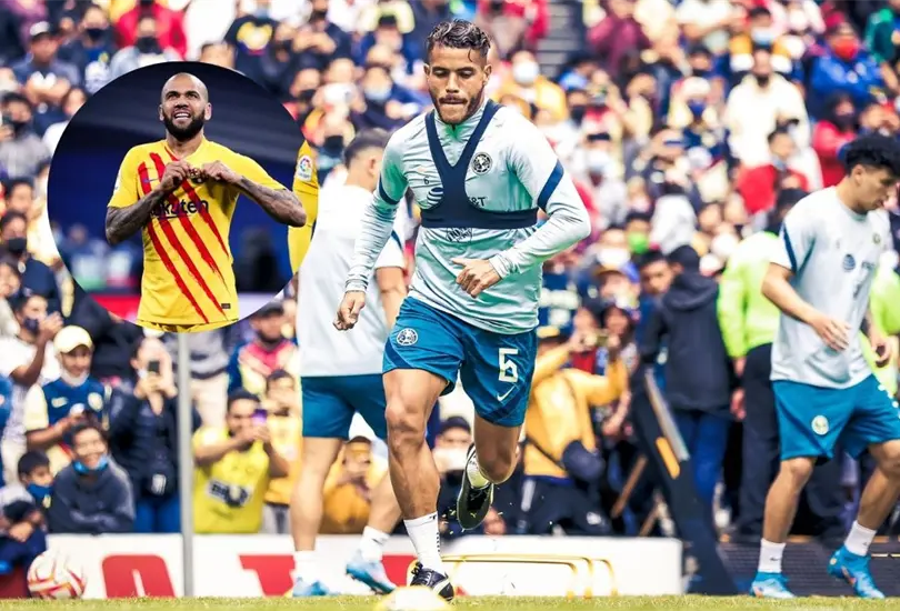 Jonathan dos Santos mostr&oacute; su felicidad por la llegada de Dani Alves a Pumas
