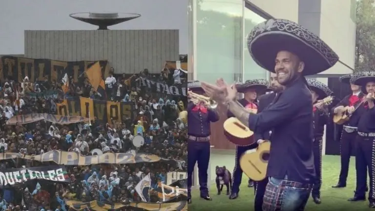 Dani Alves está por cerrar su llegada a México con Pumas. Foto: @PumasMX / @danialves
