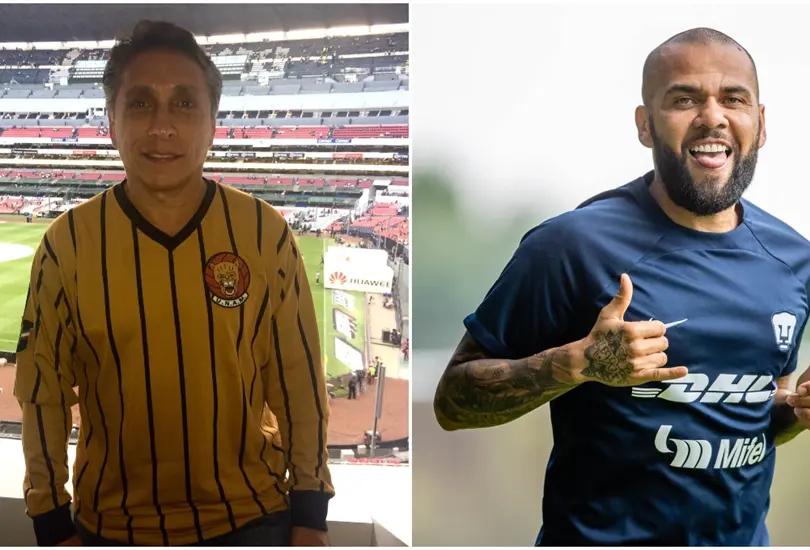 Manuel Negrete critic&oacute; el fichaje de Dani Alves con Pumas debido a la edad del brasile&ntilde;o. 