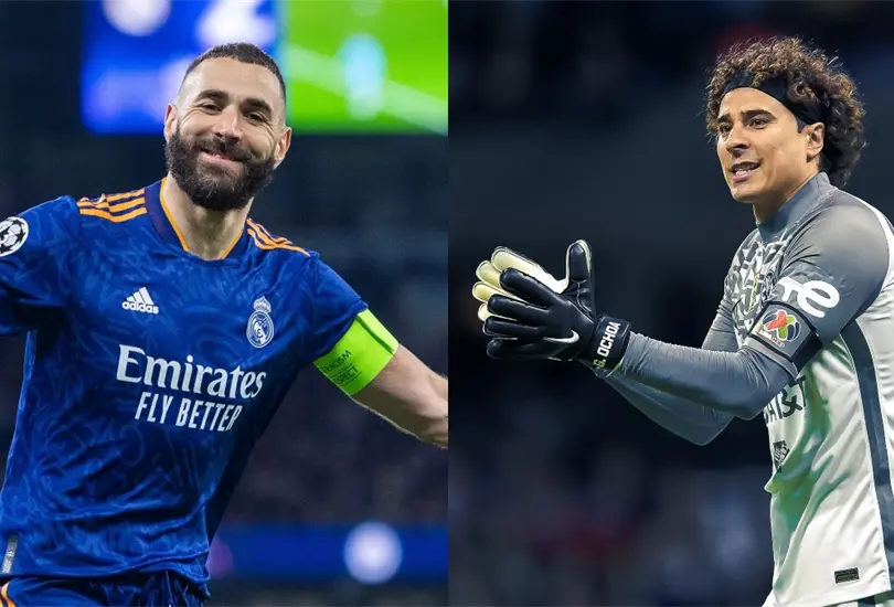 Karim Benzema y Guillermo Ochoa serán los protagonistas del Real Madrid vs América Karim Benzema y Guillermo Ochoa serán los protagonistas del Real Madrid vs América