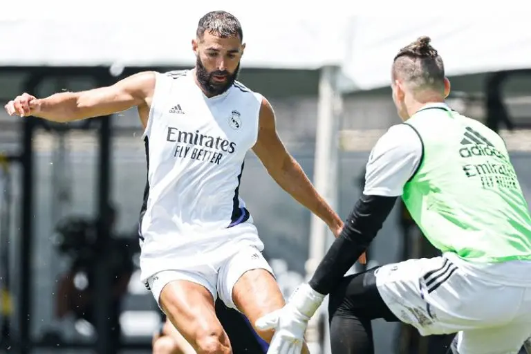 Karim Benzema debutará contra el América - Twitter @RealMadrid