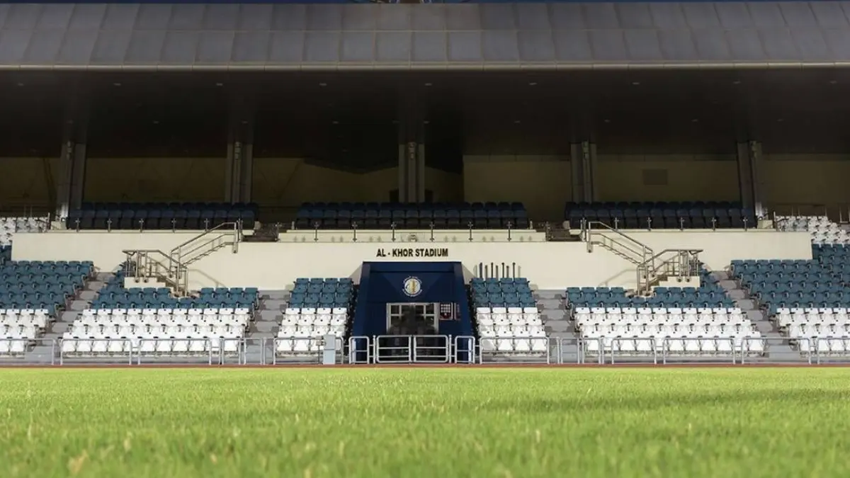 Al igual que el hotel de concentración, este estadio cuenta con una cercanía importante con la capital de Qatar, Doha. Se ubica a 20 minutos del centro de la ciudad.