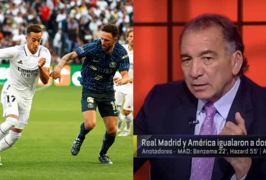 Mario Carrillo dijo que el Real Madrid estaba dormido en su amistoso vs América Mario Carrillo dijo que el Real Madrid estaba dormido en su amistoso vs América