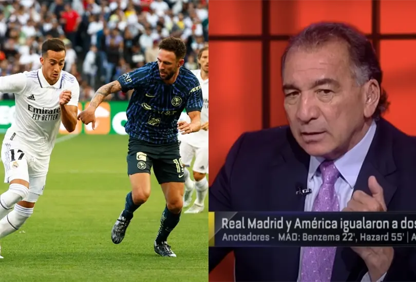 Mario Carrillo dijo que el Real Madrid estaba dormido en su amistoso vs América Mario Carrillo dijo que el Real Madrid estaba dormido en su amistoso vs América