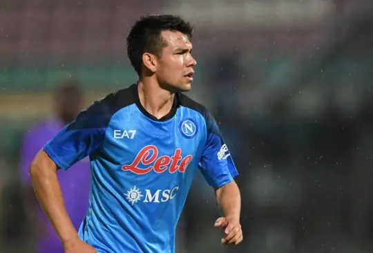 Hirving Lozano se hizo presente con gol en la pretemporada del Napoli ante el Adana Demirspor de Turquía.