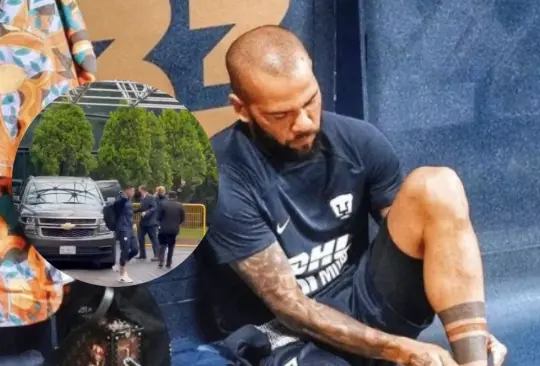 Dani Alves da muestra de su humildad previo a su debut con Pumas.