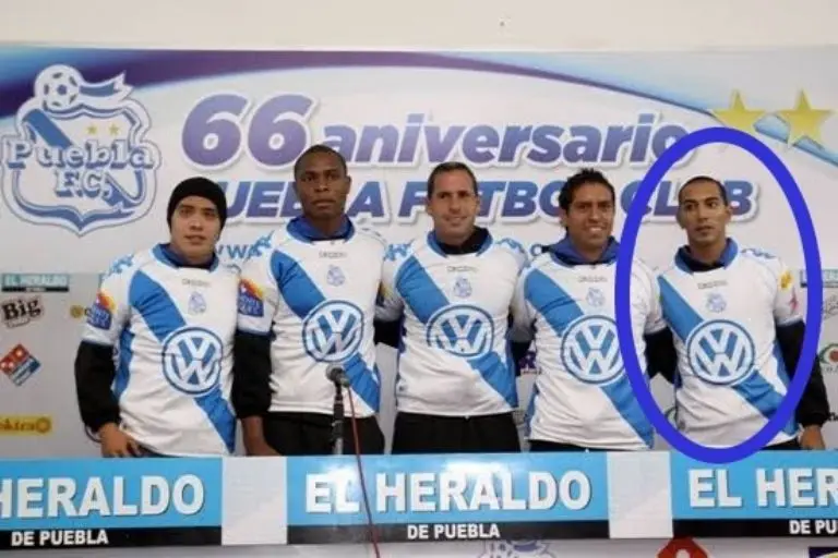 Castillo en su presentación con Puebla - @clubpueblamx