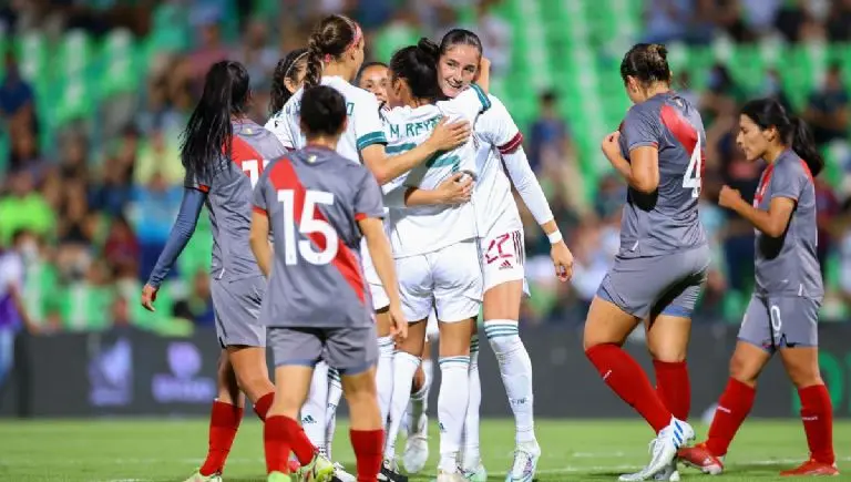 La Selección Mexicana femenil venció a Perú en u amistoso(@miseleccionmx)