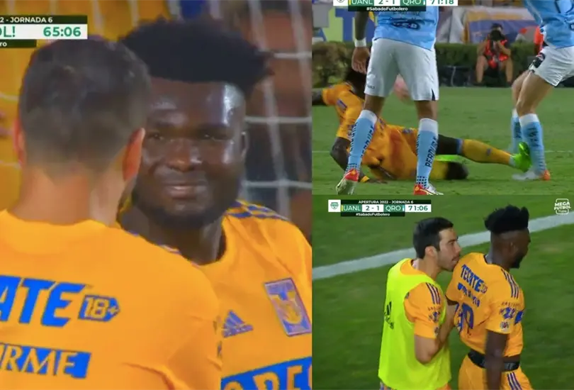 Jordy Caicedo pas&oacute; de la felicidad al llanto incontrolable.
