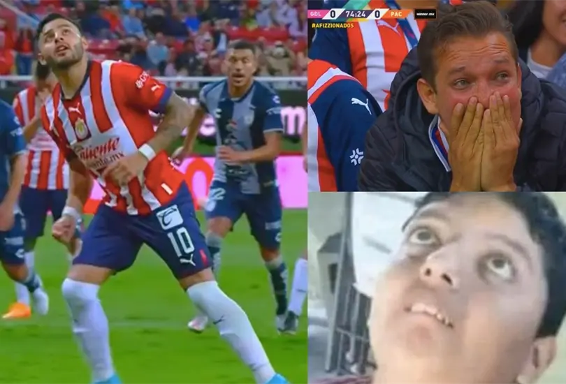 Alexis Vega falló su penal y afición no lo perdonó. Alexis Vega falló su penal y afición no lo perdonó.