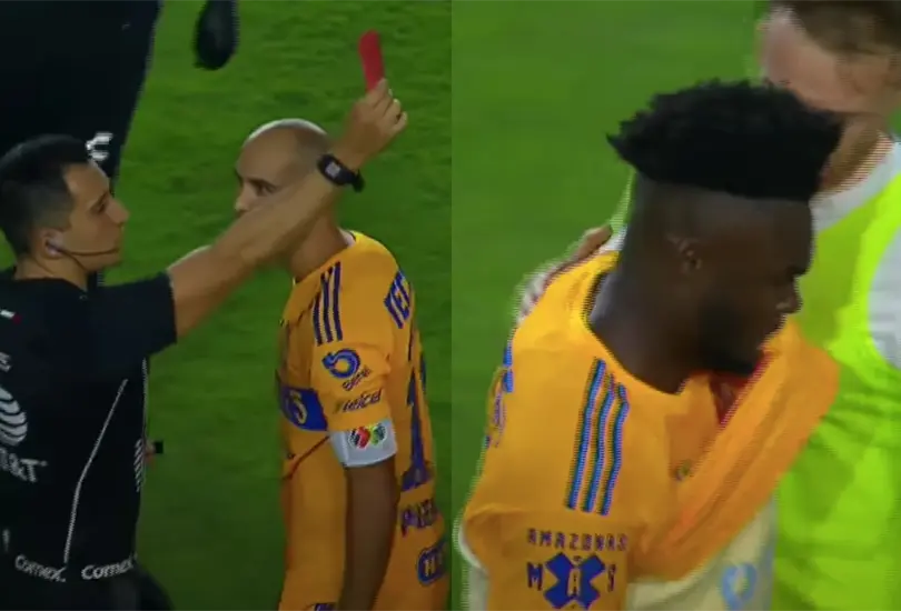 Piojo Herrera defendió a Jordy Caicedo tras su expulsión en el Tigres vs Querétaro Piojo Herrera defendió a Jordy Caicedo tras su expulsión en el Tigres vs Querétaro