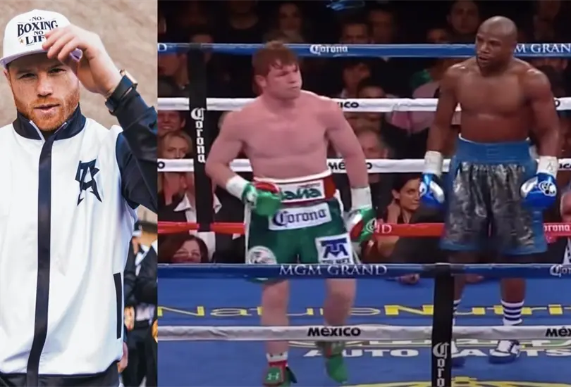 Floyd Mayweather considera que Canelo es famoso gracias a &eacute;l..