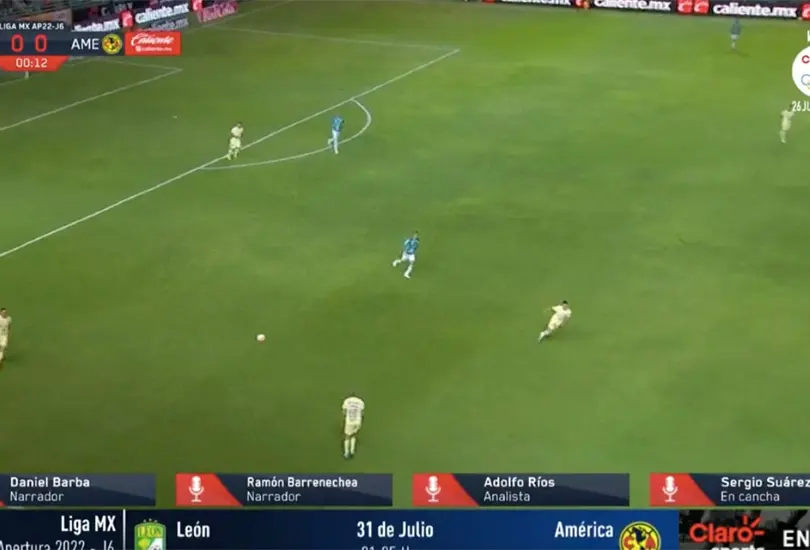 Un narrador de Claro Sports se burl&oacute; de Fox Sports por la transmisi&oacute;n del Le&oacute;n vs Am&eacute;rica 