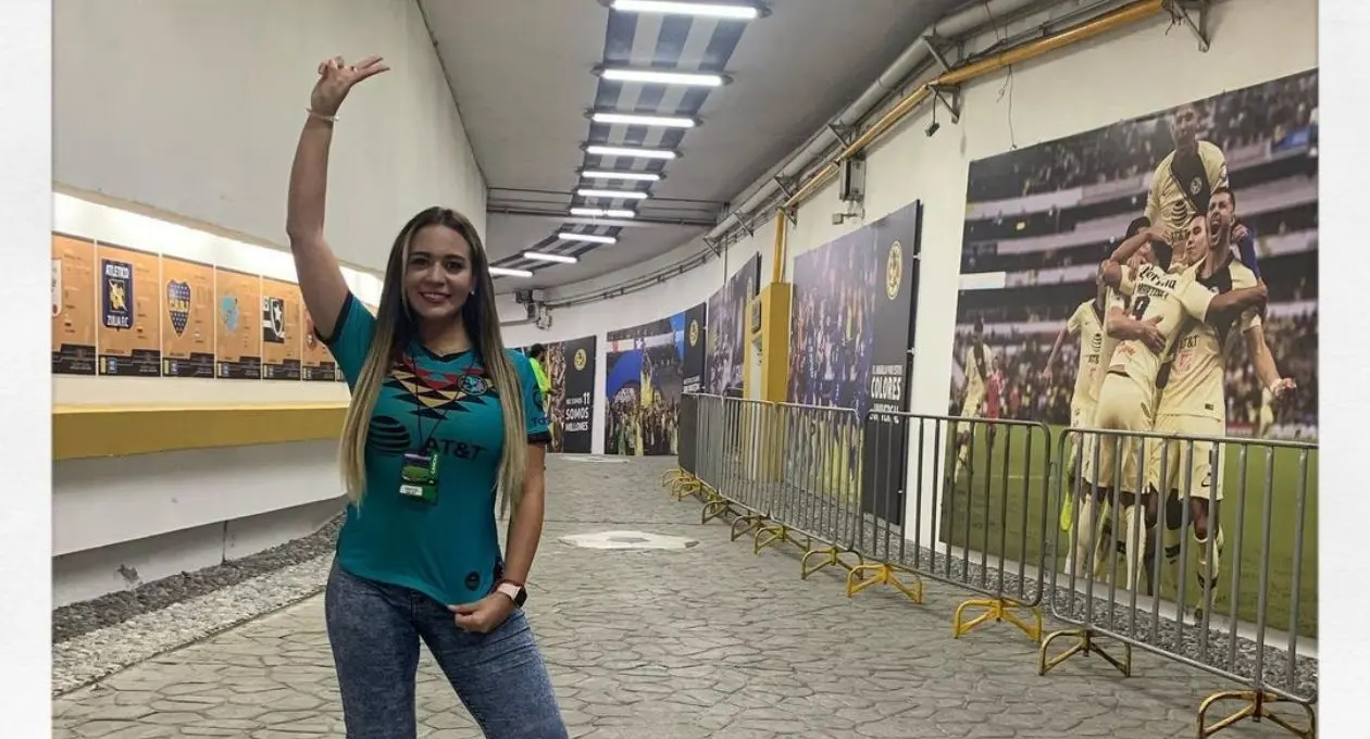 Es fan&aacute;tica del Am&eacute;rica de la Liga MX y del Real Madrid de Espa&ntilde;a.