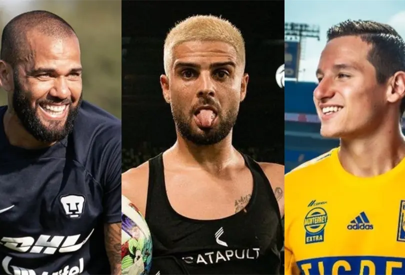 Dani Alves, Lorenzo Insigne y Florian Thauvin est&aacute;n entre los futbolistas mejor pagados de la Liga MX y la MLS 