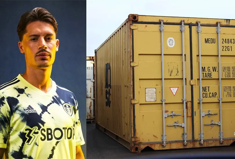 Un contenedor con 10 mil camisetas del Leeds United cay&oacute; al fondo del oc&eacute;ano.