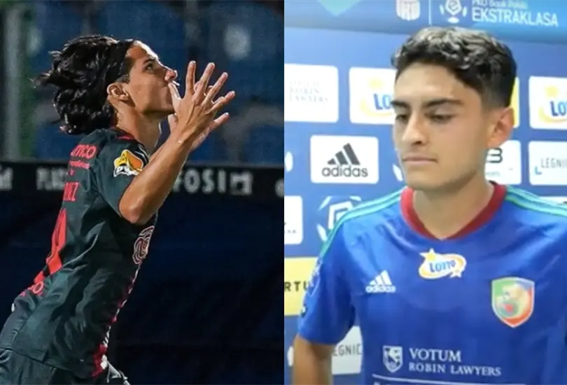 Los examericanistas, Diego Lainez y Santiago Naveda, debutaron con Braga y Miedz Legnica respectivamente.