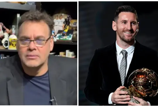 David Faitelson mosró su enojo después de que dejaran fuera a Lionel Messi de los 30 nominados al Balón de Oro 