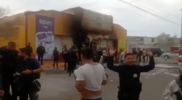 Los habitantes de Ciudad Juárez vivieron horas de angustia. (Captura de pantalla)
